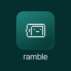 ramble app icon